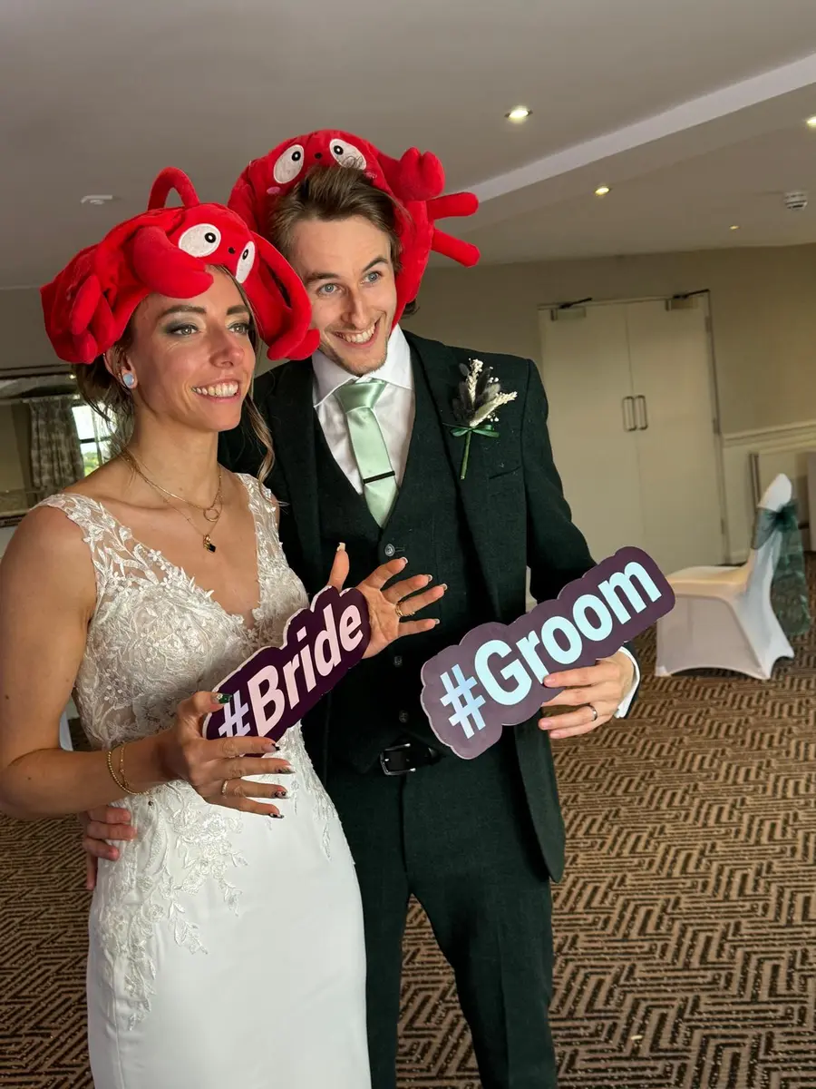 bride groom wrightington hotel
