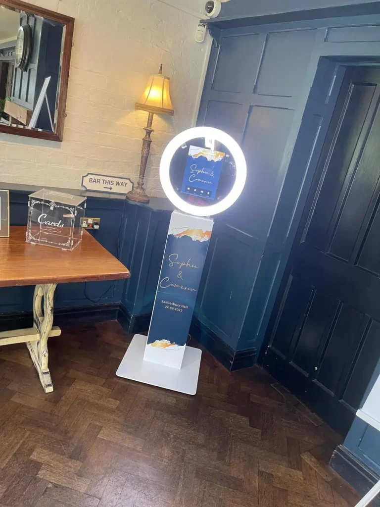 smart phone photo-booth samlesbury hall