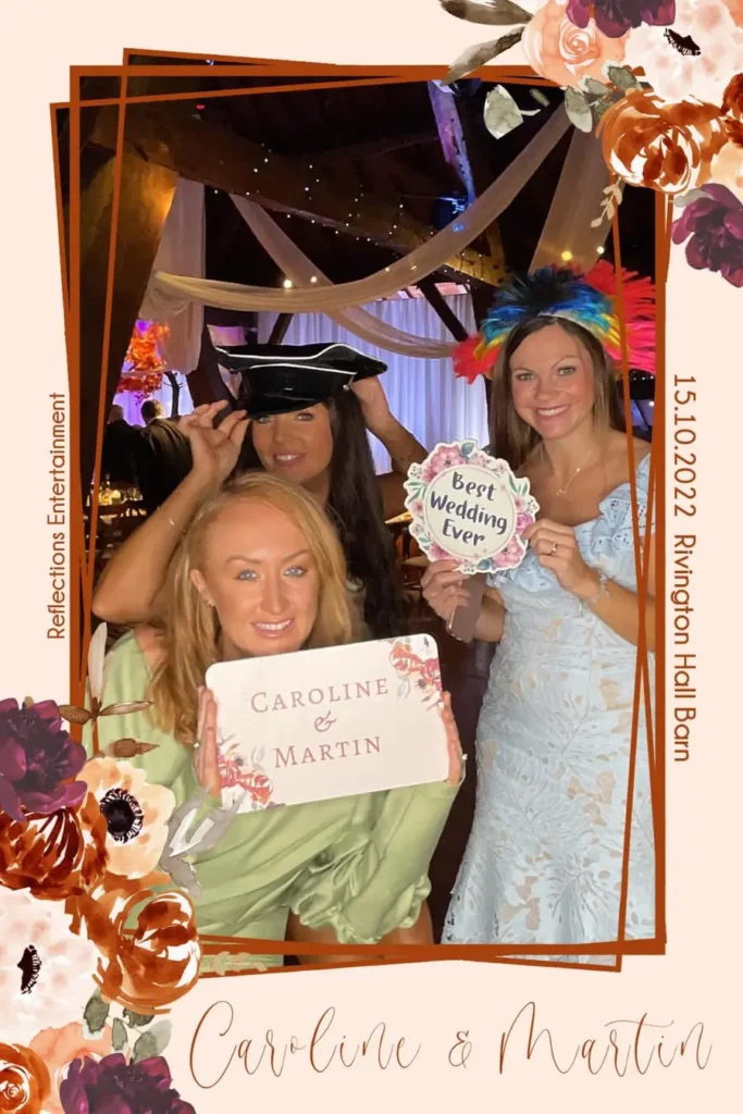 wedding guests rivington hall barn